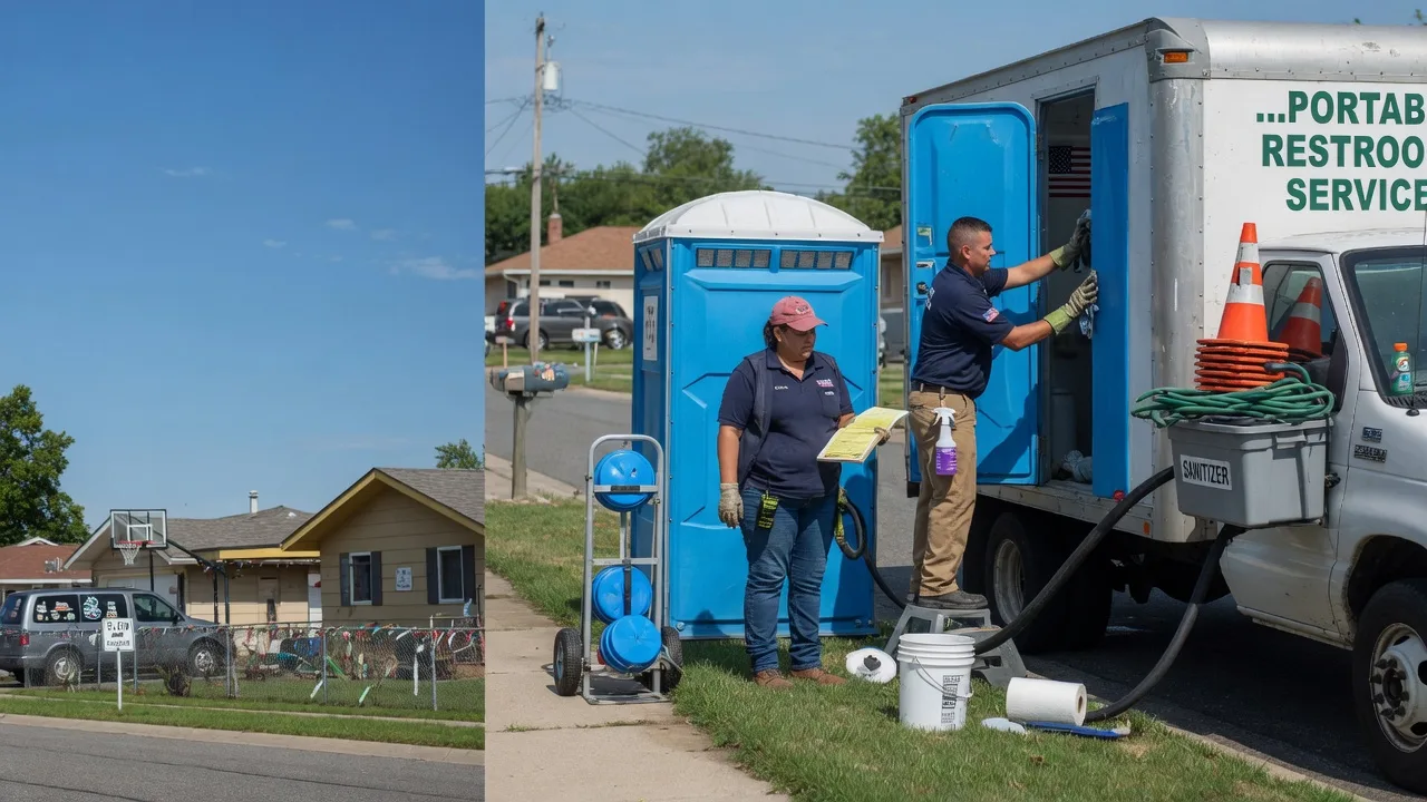 Portable Toilet Rental in Elkville, IL near me